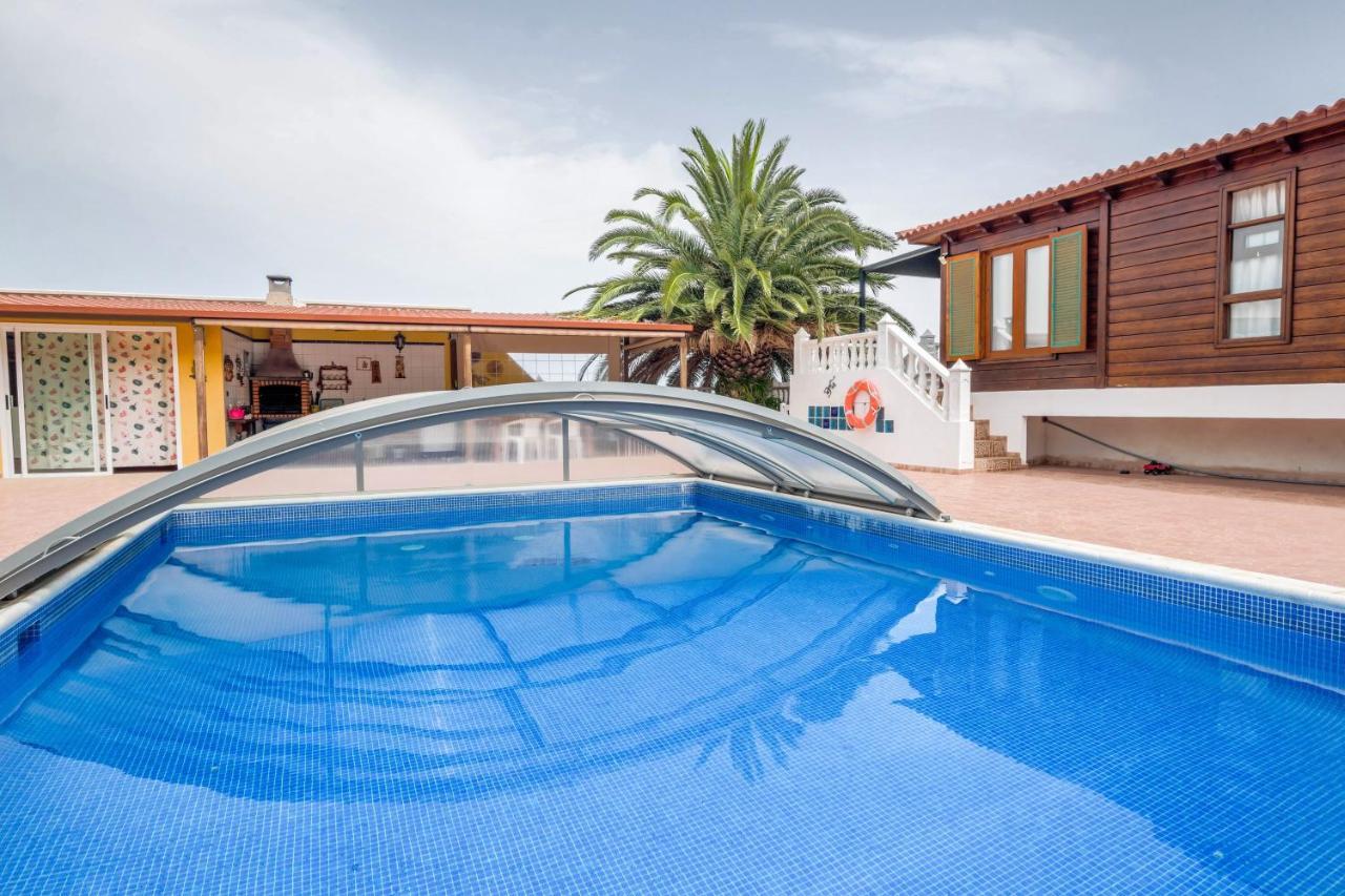 Casa Rural Con Piscina Arafo Luaran gambar
